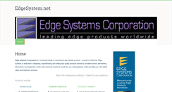 Desktop Screenshot of edgesystem.net
